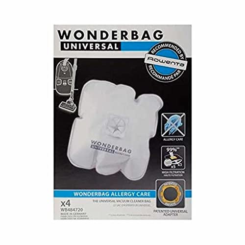 Boite de 4 sacs microfibres universels (52358-40444) Aspirateur WB484720 ROWENTA