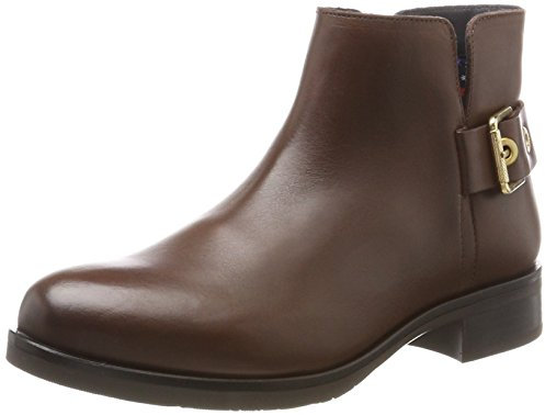 Tommy Hilfiger T1285essa 1a, Stivali Donna, Marrone (Coffee), 42 EU
