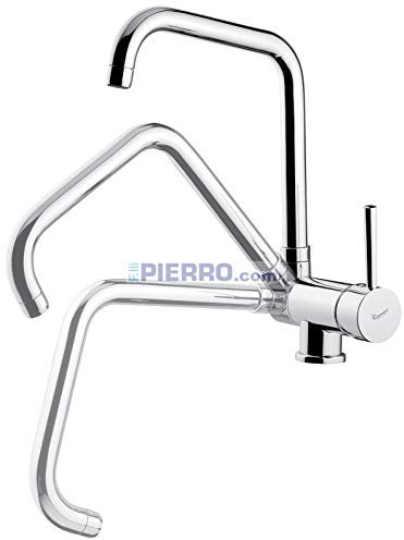 Miscelatore lavello sottofinestra con bocca girevole MADE IN ITALY