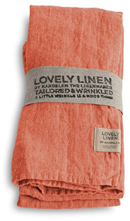 Lovely Linen NL0155 Lovely Serviette Leinen Peach (1 Stück)