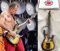 Keychain Gitarrenbass Modulus Flohbass Red Hot Chili Peppers