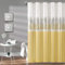 Lush Decor Rideau de Douche Night Sky, 183 x 183 cm, Blanc et Jaune