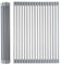 DI ORO® Roll Up Dish Drying Rack - Kitchen Over The Sink Dish Drainer Sink Rack with Non-Slip Silicone - Dishwasher Safe, Easy to Clean and Store (Medium (43cm x 33cm)