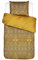 ESSENZA Bettwäsche Fabienne Zickzack Muster Baumwollsatin Senfgelb, 135x200 + 1x 80x80 cm, 401495-100DE-004, Mustard, 135x200 cm + 80x80 cm