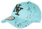 Hip Hop Honour NY Cap Blau und Schwarz Design Original Tags Streetwear Baseball Paynter – Unisex, blau, Einheitsgröße