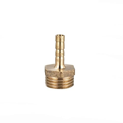 1 pièces raccord de connecteur en laiton barbelé BSP 6mm/8mm/10mm/12mm/16mm/19mm/25mm, adaptateur de filetage mâle BSP mâle