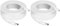 Lonnky 10 Meter 12 Volt Verlängerungskabel, Kompatibel Mit CCTV TAPO Kamera, 12 Volt Netzteil, DVR, TV Box, Kompatibles Stromkabel, 2,1 mm x 5,5 mm Stecker Zu Buchse, 2-Pack (Weiß)