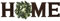 IMIKEYA Holz Home Buchstaben: Blumenkranz Holzbuchstaben Wanddeko Künstliche Eukalyptus Wand Schriftzug Türkranz Wandkranz Dekokranz zum Aufhängen Tischkranz für Wohnzimmer Weihnachten Deko