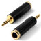 baolongking 2-Pack 1/4'' to 3.5mm Stereo Pure Copper Headphone Adapter,3.5mm(1/8'') Plug Male to 6.35mm (1/4'') Jack Female Stereo Adapter for Headphone, Amp Adapte, (Black)