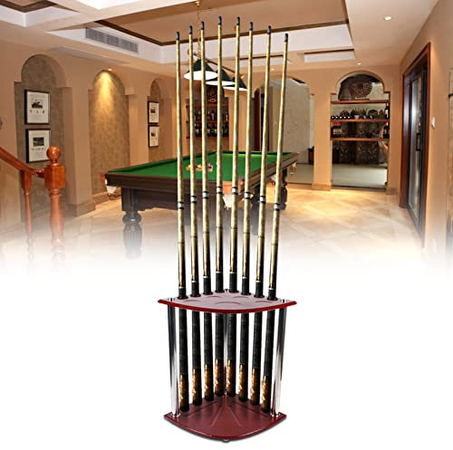 OUKANING Queueständer Billard Pool Pool Queue RackSnooker Pool CueRack Billard Queue Halter für Billardtisch Vertikaler Billard Queue Halter Ecke Queueständer
