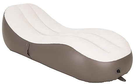 Outraveler Aufblasbares Couch-Luftsofa, aufblasbares Chaiselongue für draußen und zu Hause
