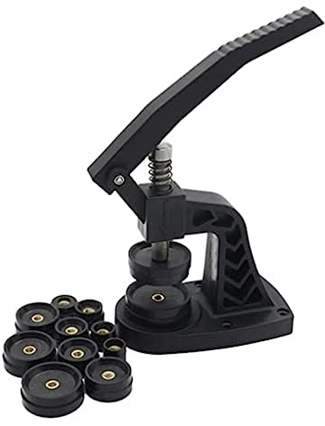 MEETOZ 13 Piece Watch Press Repair kit,12 Dies, Tweezers,for Watch Back Case Remover Closer, and Battery Replacement