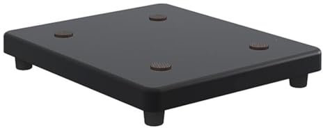 HYDTGZ Speaker Stands Subwoofer Isolation Platform Subwoofer Speaker Base Stand 35 x 35 cm Subwoofer Stabilizing Base for Floor Subwoofer Lsolation,A1