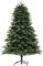 HOMCOM Künstlicher Weihnachtsbaum, 180 cm Christbaum mit 848 Spitzen, Schnellaufbau Klappsystem, Stahlständer, für Weihnachten Deko, Indoor, Grün