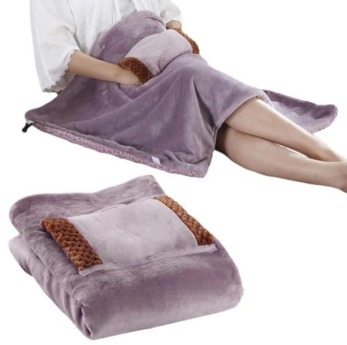 Manta térmica USB para invierno, cálida manta portátil de calentamiento rápido de voltaje, calefacción eléctrica, portátil, multifuncional, batería completa, USB, cama, calefacción de bajo voltaje,