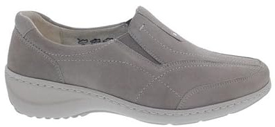 Waldläufer Kya Slipper 607504-191-094, Denver (Nubukleder), Corda (beige), Weite K Beige