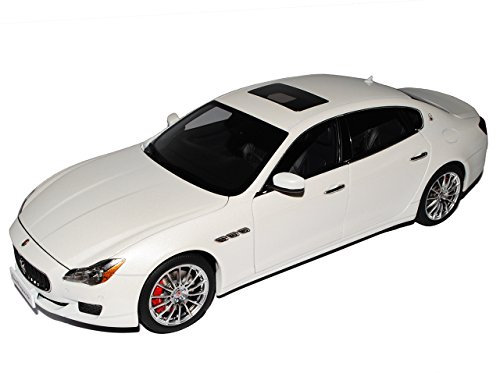 Maseratti Quattroporte GTS Limousine Weiss VI 6. Generation Ab 2013 75808 1/18 AutoArt Modell Auto