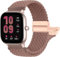 chinbersky Geflochten Armband Kompatibel mit Amazfit GTR mini/GTS 4 Mini/GTS4/3/2 Mini/GTS 2/2e, 20mm Magnet Stoff Nylon Band für Amazfit Bip U Pro/Bip 3 Pro/Lite, für Galaxy Watch 7/6/5/4 40mm 44mm