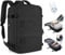 SZLX Vacuum Travel Backpack with Vacuum Pump, Airbag Backpack with Vacuum System for Travel, Ryanair Travel Ruscksack Cabin Size Carry-on Luggage Women Waterproof Men's Vacuum Suitcase