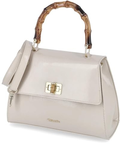 Tamaris Umhängetasche TAS Kristine 34571 Damen Handtaschen Material Mix beige 400