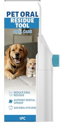 Elektrische Hundezahnbürste, Ultraschall Zähne Reiniger, Erfrischend Mundgeruch Entfernung Werkzeug, Sanfte Pflege Gerät für Kleine, Mittlere, Große Hunde und Welpen, Home Indoor Hygiene