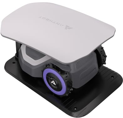 ANTHBOT Tondeuse Robot — 700 m², M5, RTK+Vision,Puce de Dernière Génération, Planification Intelligente, Gestion Multi-Zones, Assistant d'entretien de Pelouse, Réglage électrique de La Hauteur