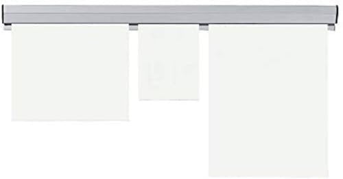 FRANKEN Papierklemmschiene, 31 x 4 cm, grau, Kunststoff, PKS31