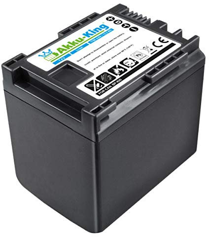 Akku-King Akku kompatibel mit Canon BP-820 - Li-Ion 1780mAh - für Legria HF G30, G25, G20, G10, M30, M31, M32, M40, M41, M300, M301, M400