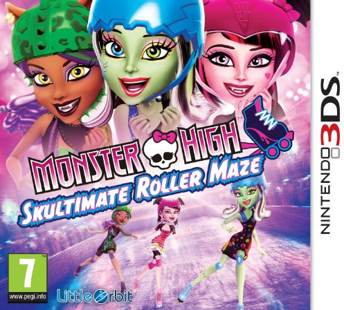 Monster High: Skulltimate Rollermaze (Nintendo 3DS)