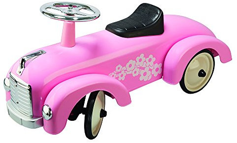 Goki 14161 - Rutscherfahrzeug, rosa