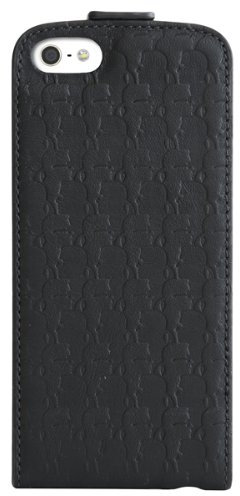 Karl Lagerfeld Kameo Klapphülle für Apple iPhone 5, Schwarz