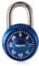 Master Lock Rundes Zahlenschloss 38 mm - Farblich Sortiert, 1533EURD