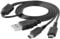 2 in 1 USB Power Charger Cable For Nintendo DSi / 3DS/ DSi XL/NDS/XL/NDSI Replacement Cable with Charger
