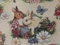 Provencestoffe.com Bezaubernder Gobelin mit Osterhasen, wundervoll nostalgisch, Meterware, Länge 50 cm