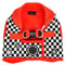 Puppia Racer Harness B Rot M Hundegeschirr - 70 g, PATD-HB1767-RD-M