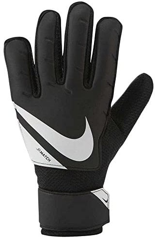 Nike Kinder Jr. Goalkeeper Match Torwarthandschuhe, Black/White, 6