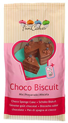 FunCakes Mélange pour Génoise Chocolat 1 kg