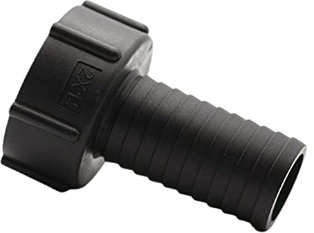 DS24 IBC Container Tank Zubehör Anschluss Adapter S60x6 auf Tülle (S60x6 -> Tülle 1 (25mm))