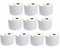 Double Dragon 2500 Premium-beschichtete Direkt-Thermo-Etiketten, 100mm x 150mm (4 x 6), Selbstklebend, MUNBYN, Rollo, TSC, Toshiba, Brother, Citizen, Direkt-Thermo-Drucker (10 Rollen)