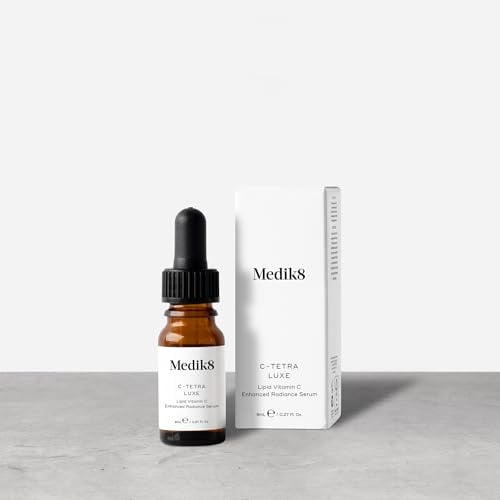 Medik8 C-Tetra Luxe, Lipid 14% Vitamin C Enhanced Radiance Serum - 8ml (Travel)