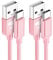 USB C Charger Cable 3M 2Pack Type C Charger Fast Charging 3A Lead Braided for Samsung Galaxy S23 S22 S21 S20 S10 S9 S8 A12 A13 A20e A21s A53 A70,Google Pixel 7 6,Huawei P30 P40,Sony Xperia,Switch,PS5