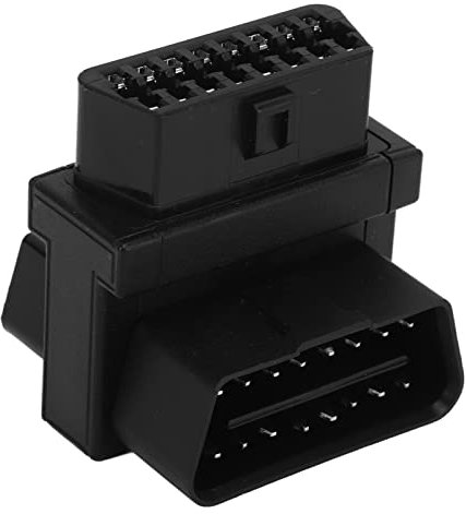 Yctze Obd2 Adapter 16 Pin Stecker auf 2 Buchse Plug and Play 16 Pin Obd2 Adapter Obd Splitter Adapter Obdii Kabel Konverter Obd Kabel Splitter Obd Splitte