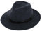 fiebig Dover Traveller Wollfilzhut | Crushable & Waterproof Filzhut mit Ledergarnitur | Outdoor Hat (63-XXL, Anthrazit-Melange)