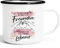 SpecialMe® Emaille-Tasse Freundschaftsgeschenk BFF Du bist mehr als nur eine beste Freundin Geschenk emaille-weiß-schwarz standard