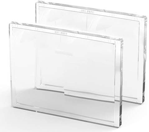 Schweißhelm Lupe, 2 Stück, 2,0 Vergrößerung, 9 x 10,8 cm, Lupe, kompatibel mit den meisten Schweißhelmen