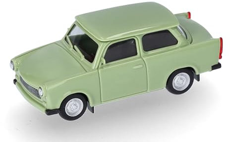 Herpa Modellauto Trabant 601 Limousine, Miniatur Auto im Maßstab 1:87, Sammlerstück, Made in Germany, Modell aus Kunststoff