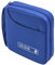 ZONADAH Étui de rangement pour 32 disques - CD - Organiseur de rangement DVD - Porte-documents portable en toile - Étui de protection pour VCD - Bleu