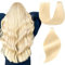 EINbeauty Extension Cheveux Naturel Adhesif 20pcs Extension Adhesive Cheveux Naturel 40cm 40g Couleur or clair Extension Cheveux Naturel Tape In Hair Extension Cheveux Humain Adhesif(16Pouce,60#)