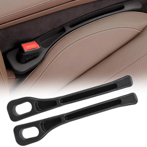Paquete de 2 rellenos para espacio de asiento de coche, 40,9 x 6,5 cm, caja de almacenamiento para espacio de asiento de coche, tira de relleno de espacios para asientos de coche, car seat gap plug