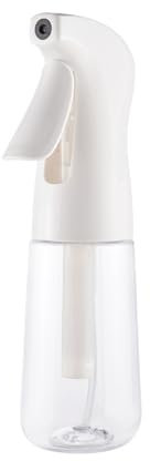 Zuhose Continuous Spray Bottle, 6.8OZ /200ML Hair Mister Spray Bottle, White Nozzle, 1 Pack, Modern